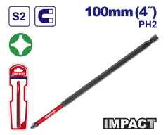 Punta Magnetica Alto Impato Ph2X100Mm Emtop Esbtm5Ph2100