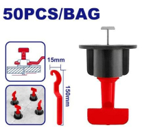 Nivelador De Aguja Pp+Steel Pack 50Uni Y Llave Emtop Emxz5301