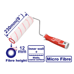Rodillo Industrial 230Mm Fibra 12Mm Emtop Ecbh042301