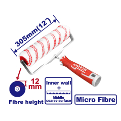 Rodillo Industrial 305Mm Fibra 12Mm Emtop Ecbh093051