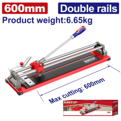 Cortadora De Ceramicos 600Mm-14Mm Doble Rail Super Emtop Etcr06001(*)