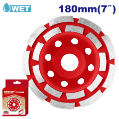 Disco Copa Widia Doble 185Mm 24 Segmentos Emtop Edgh021801