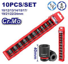 Juego De Tubos 10Pzs Alto Impacto Enc.1/2 10-24Mm En Percha Emtop Emssd12106