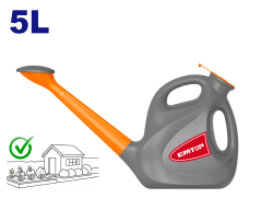 Regadera Plastica 5L Ultra Resistente Top Value Emtop Emkw5001