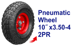 Rueda Neumatica 10X3.50-45,6 1 Con Rod Para Ewbw2014 Emtop Ewel2014Q