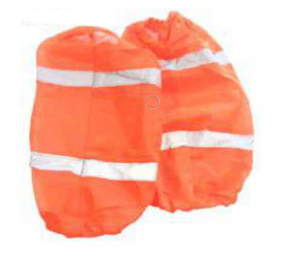 Par De Manga Naranja Con 2 Cinta Reflectiva. Cd-267N
