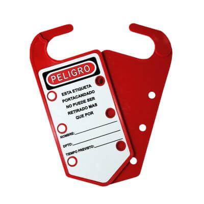 Tarjeta Portacandado Plastica 6 Pos. Dielectrica. 1001160