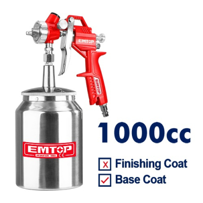 Pistola De Pintar 1000Cc Emtop Easg10001
