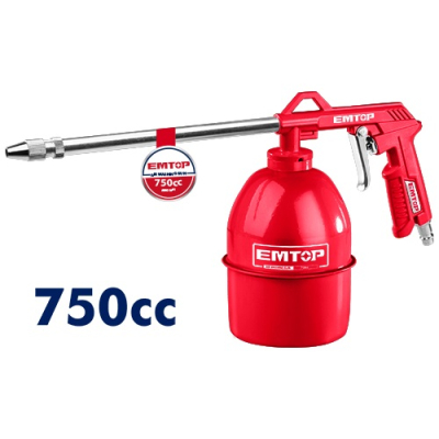 Pistola De Sopletear Con Tanque De 750Cc Emtop Easgw10011