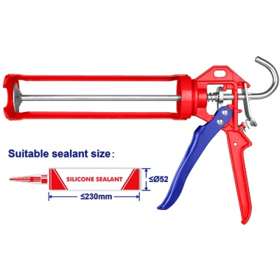 Pistola Aplicadora Cartuchos Industrial Emtop Ecgn01091