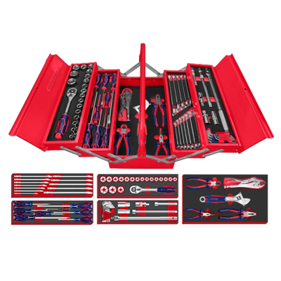 Juego De Herramietas 59Pz Caja Fuelle Industrial Emtop Ehts00591