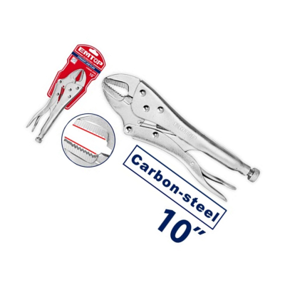 Pinza De Fuerza 250Mm Boca Recta Emtop Elprsj1001