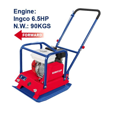 Compactadora De Placa Explosion Nafta 6,5Hp 90Kg 15Kn Emtop Epct659002