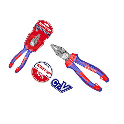 Pinza Universal 200Mm Industrial Cr-V Emtop Eplrc0821