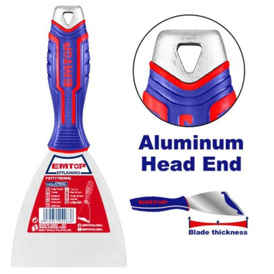 Espatula 60Mm Cabeza De Aluminio Industrial Ac.inox Emtop Eptla06002