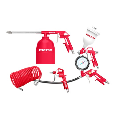 Kit Para Compresor 5 Piezas Emtop Ulatls0503