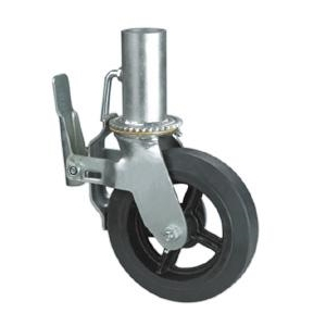 Rueda Para Andamio Con Freno 160 Mm Tubo Hembra 50Mm