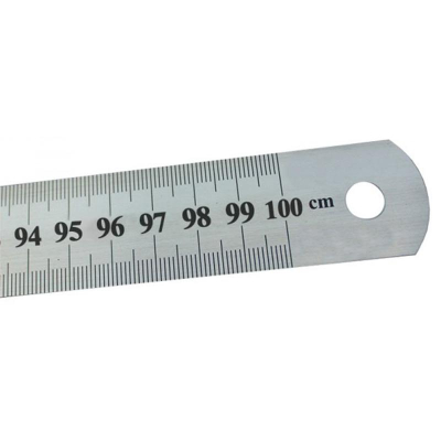 Regla De Inox De 100 Cms.