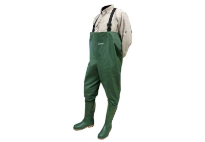 Par Bota Wader Con Pechera Con Tiradores Y Puntera Acero.