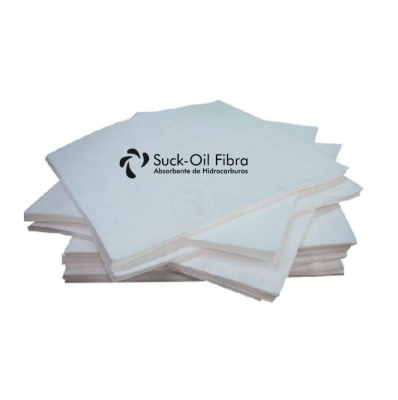 Paño Absorbente Univ.blanco 120Gr 50X50Cm Suckoil X Unid