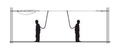 Kit Trabajo Horizontal Cable 9,5Mm X 10 Mt Xurban 30320010